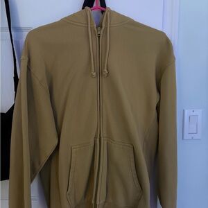 TNA COZY FLEECE HOODIE ZIP UP